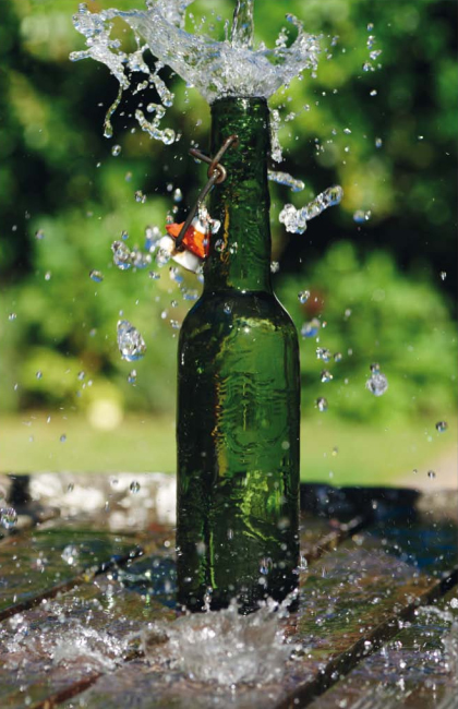 Flasche voll!